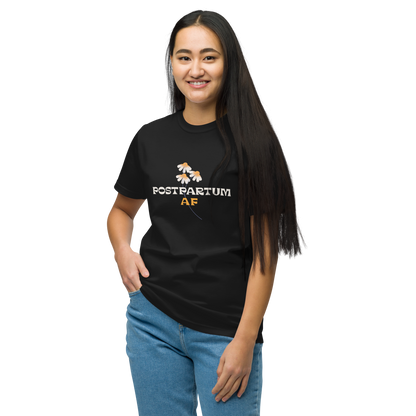 postpartum AF - organic classic tee